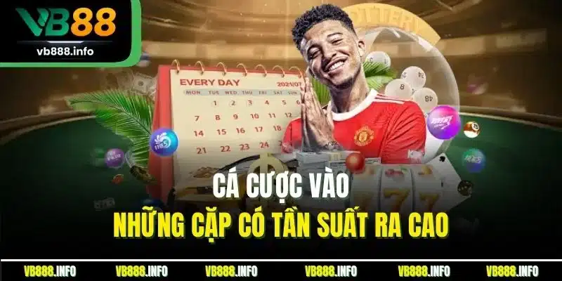 Soi Cầu Lô Kép - Cách Đọc Kết Quả Và Tăng Cơ Hội Trúng 5 Cá cược vào những cặp có tần suất ra cao