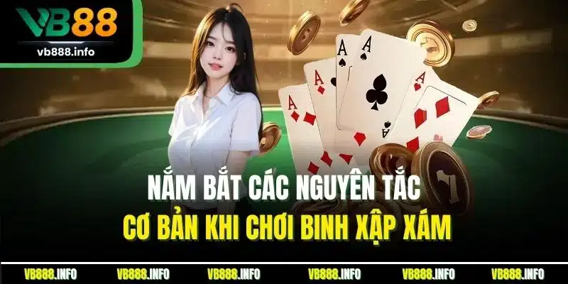 Binh Xập Xám | Trải Nghiệm Thắng Lớn Mỗi Ngày Tại VB88 3 Nắm bắt các nguyên tắc cơ bản khi chơi binh xập xám